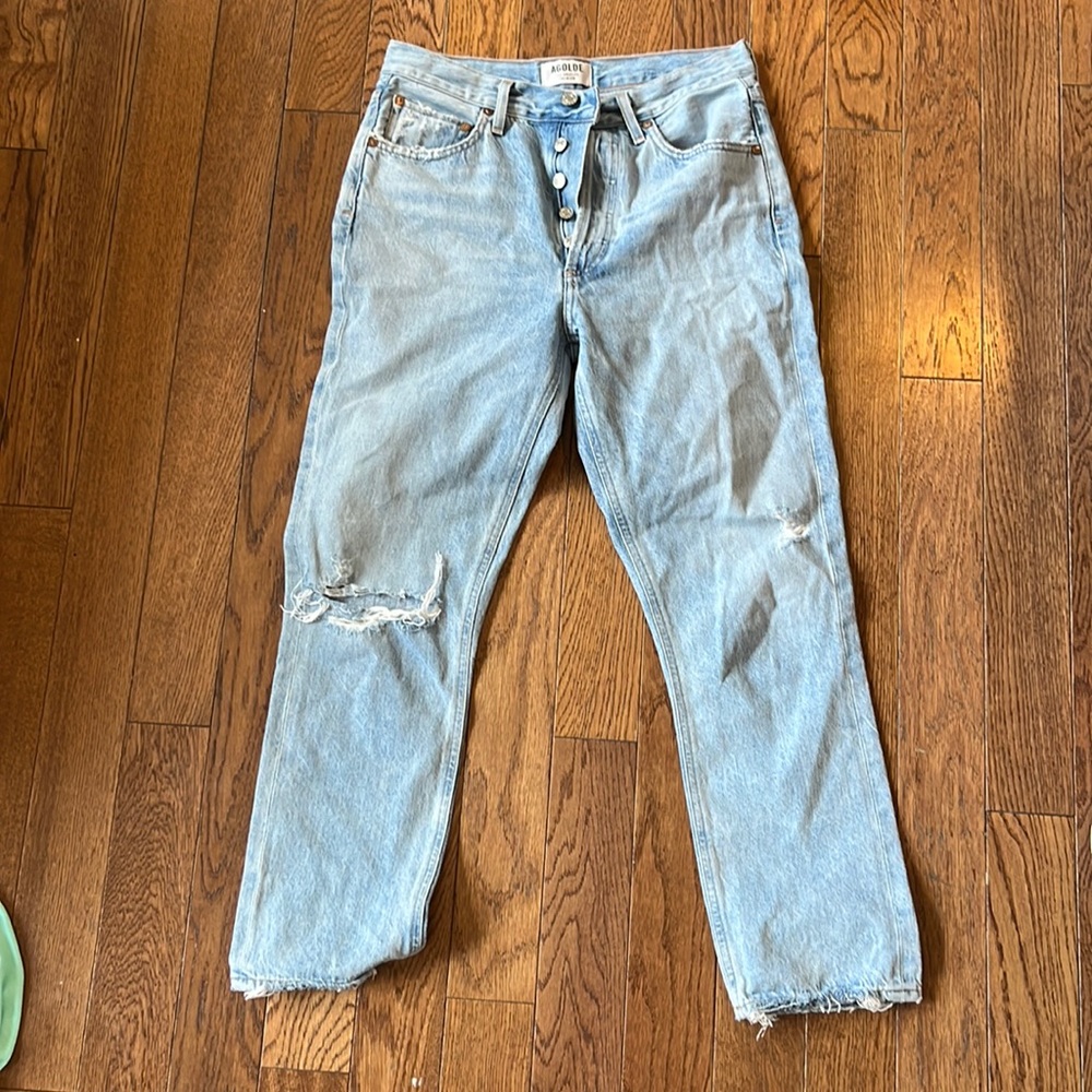 Agolde Riley Shatter size 26